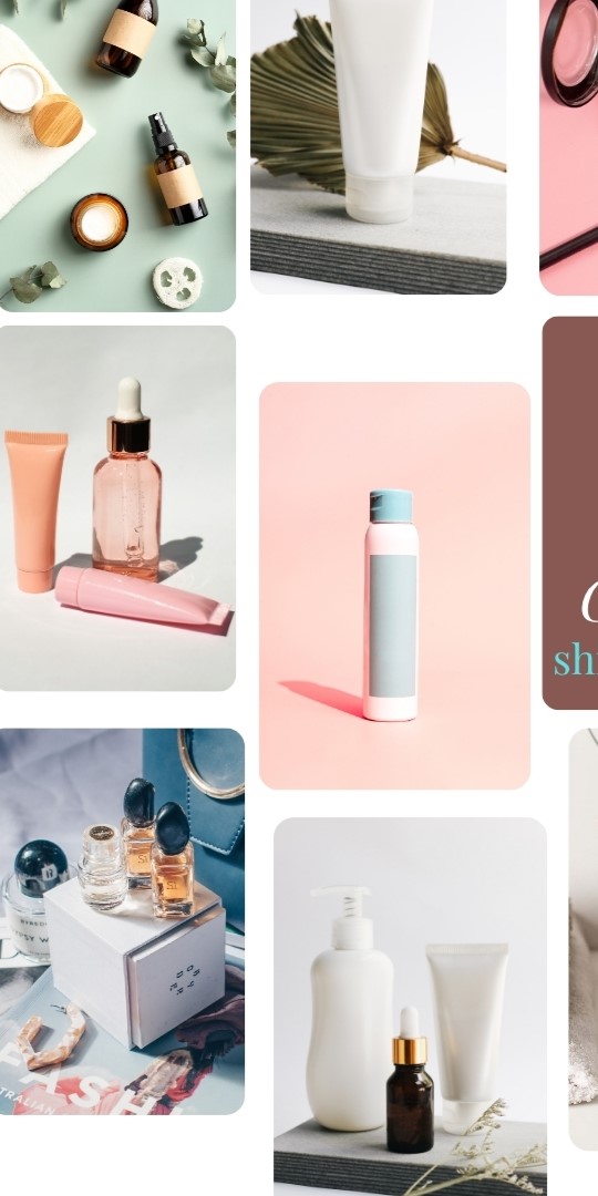 beauty products at Shiny Crown